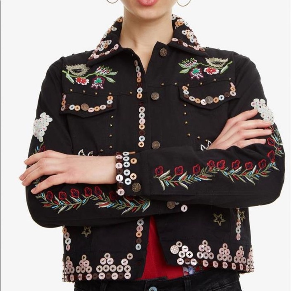 Desigual Women's Chaq Ferrara Embroidered …